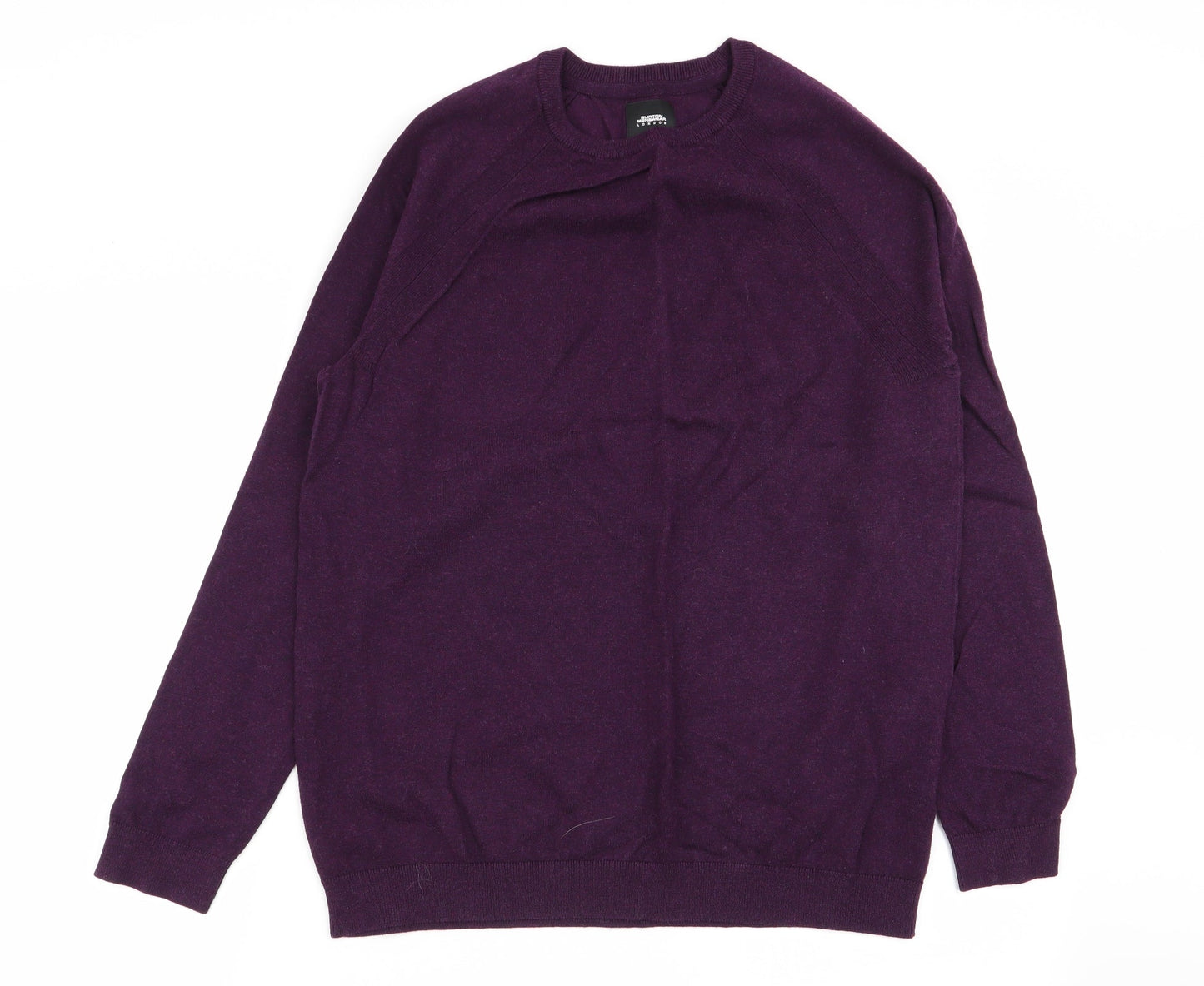 burton menswear Mens Purple   Pullover Jumper Size M