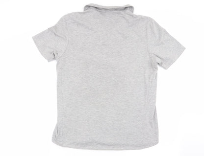 Religion Mens Grey    Polo Size M