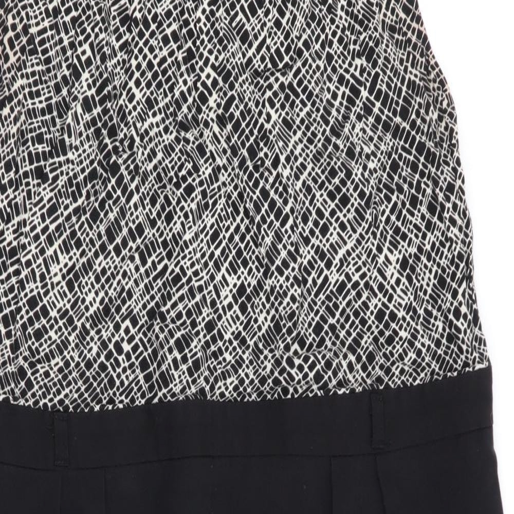 BHS Womens Multicoloured Geometric  Fit & Flare  Size 20