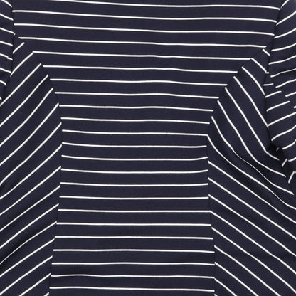 isle Womens Multicoloured Striped  Jacket Blazer Size 12