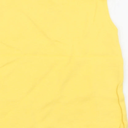 BHS Girls Yellow   Basic Tank Size 5 Years