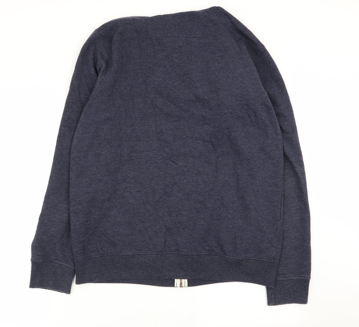 Asda George Mens Blue   Full Zip Jumper Size M