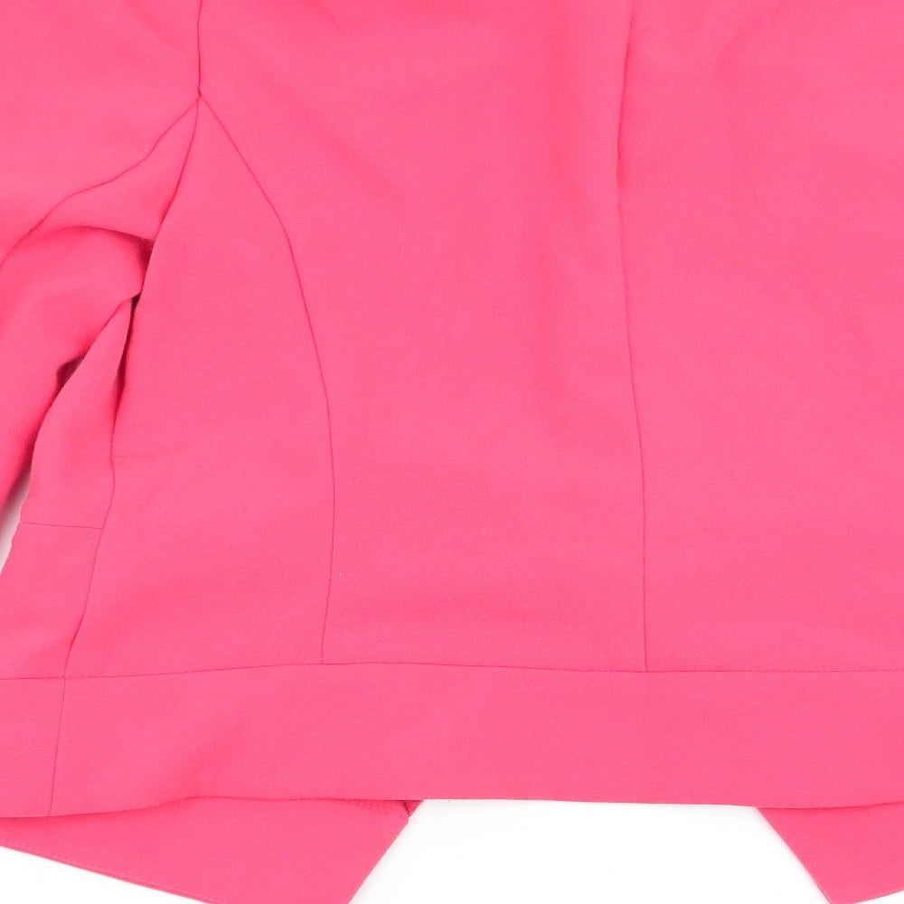 NEXT Womens Red   Jacket Blazer Size 10