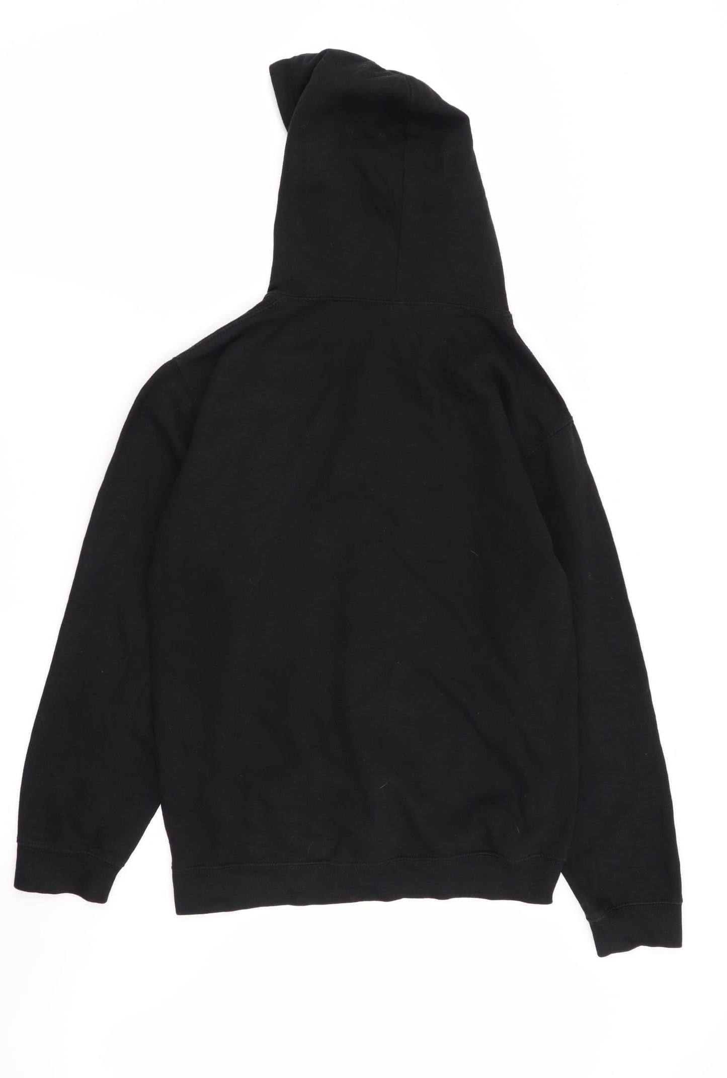 JUST HOODS Mens Black   Pullover Jumper Size S