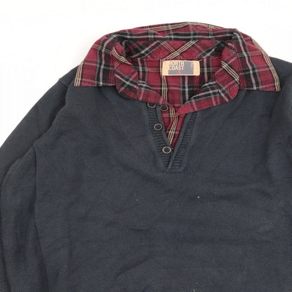 north coast Mens Blue   Pullover Jumper Size S