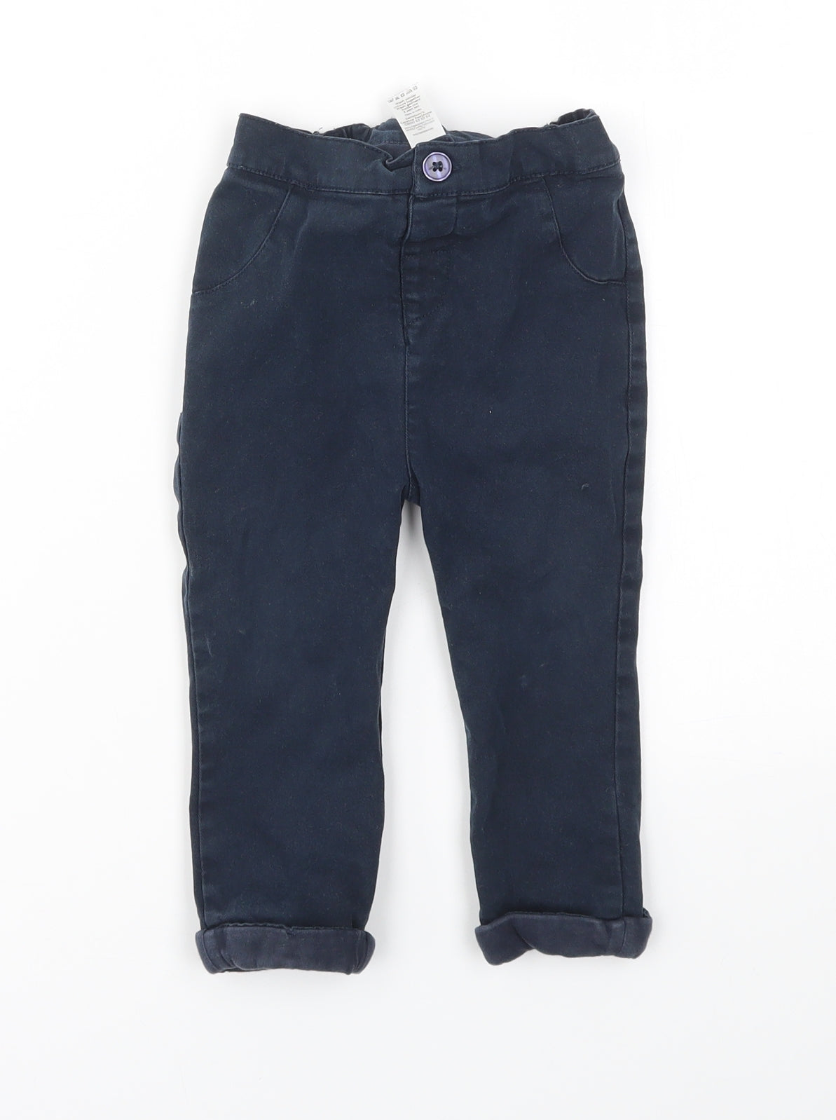 TU Boys Blue   Capri Trousers Size 12-18 Months