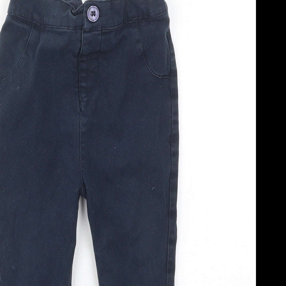 TU Boys Blue   Capri Trousers Size 12-18 Months