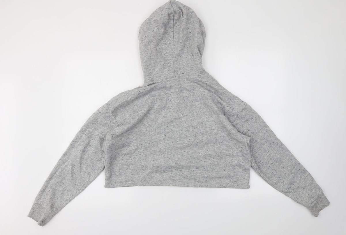Back view of H&M women’s grey jumper, size L