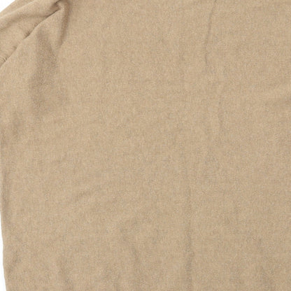 Brand and care label for JOUELS women’s beige jumper, size UK 10