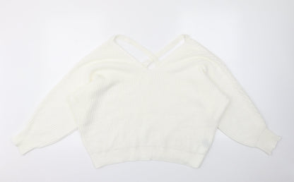 SHEIN  Womens Ivory   Pullover Jumper Size S