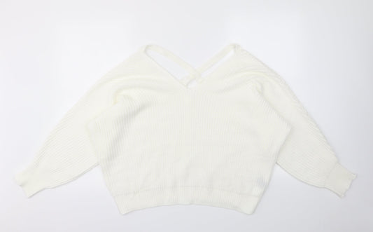 SHEIN  Womens Ivory   Pullover Jumper Size S