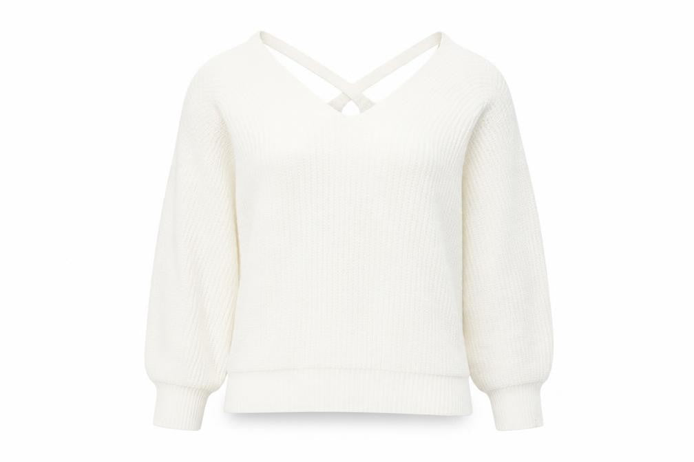 Womens UK Size S SHEIN Ivory Pullover Jumper