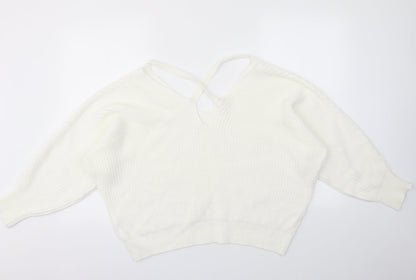 SHEIN  Womens Ivory   Pullover Jumper Size S