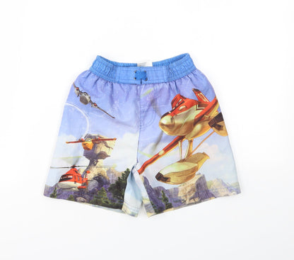 Disney Boys Multicoloured Geometric  Sweat Shorts Size 4 Years