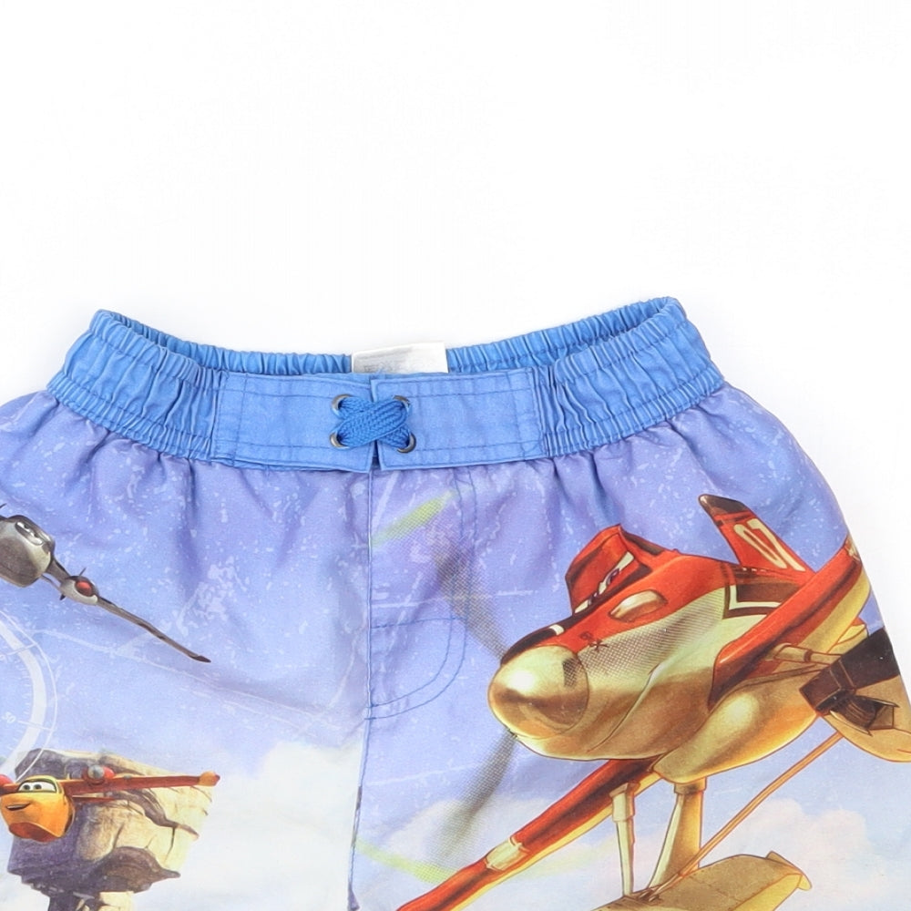 Disney Boys Multicoloured Geometric  Sweat Shorts Size 4 Years