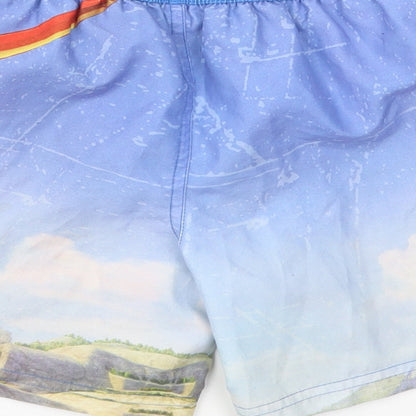 Disney Boys Multicoloured Geometric  Sweat Shorts Size 4 Years