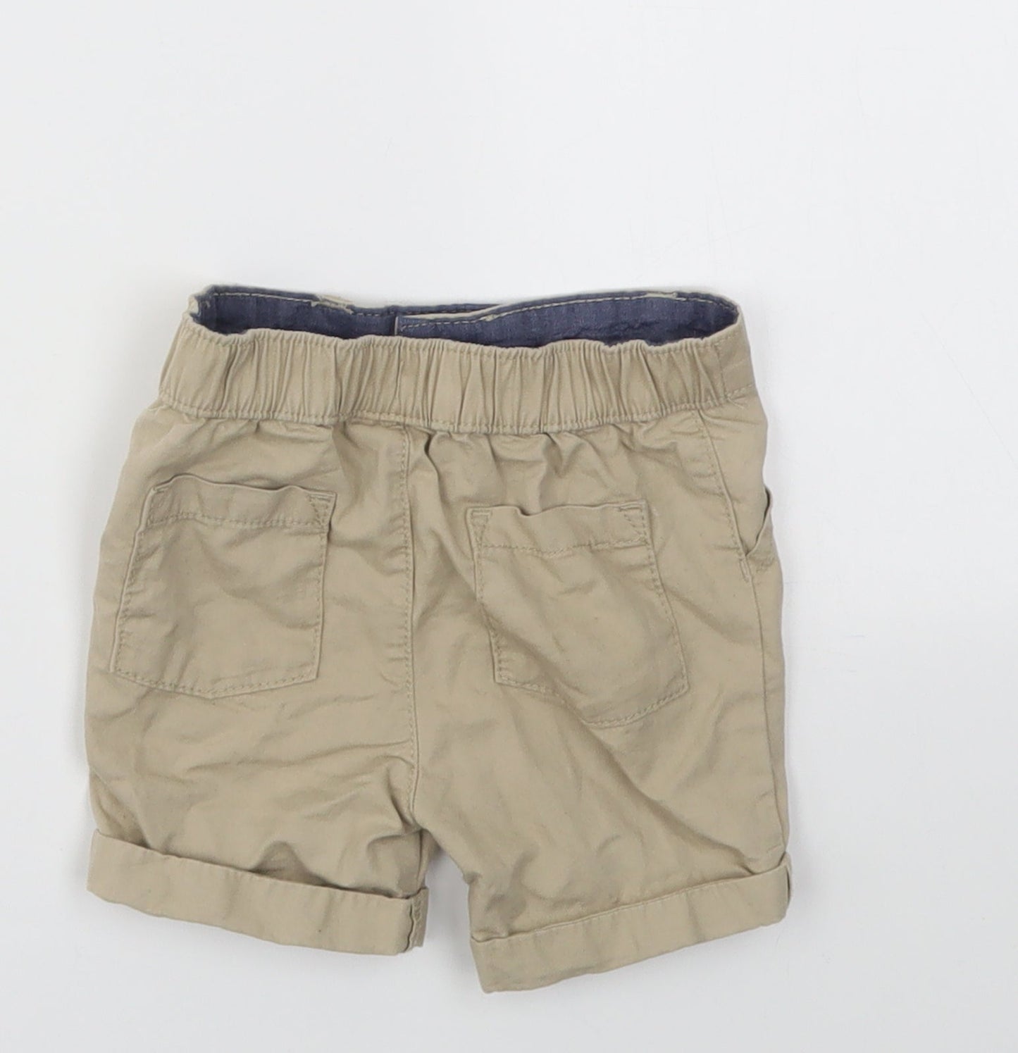 FRED &FLO Boys Beige   Capri Trousers Size 6-9 Months