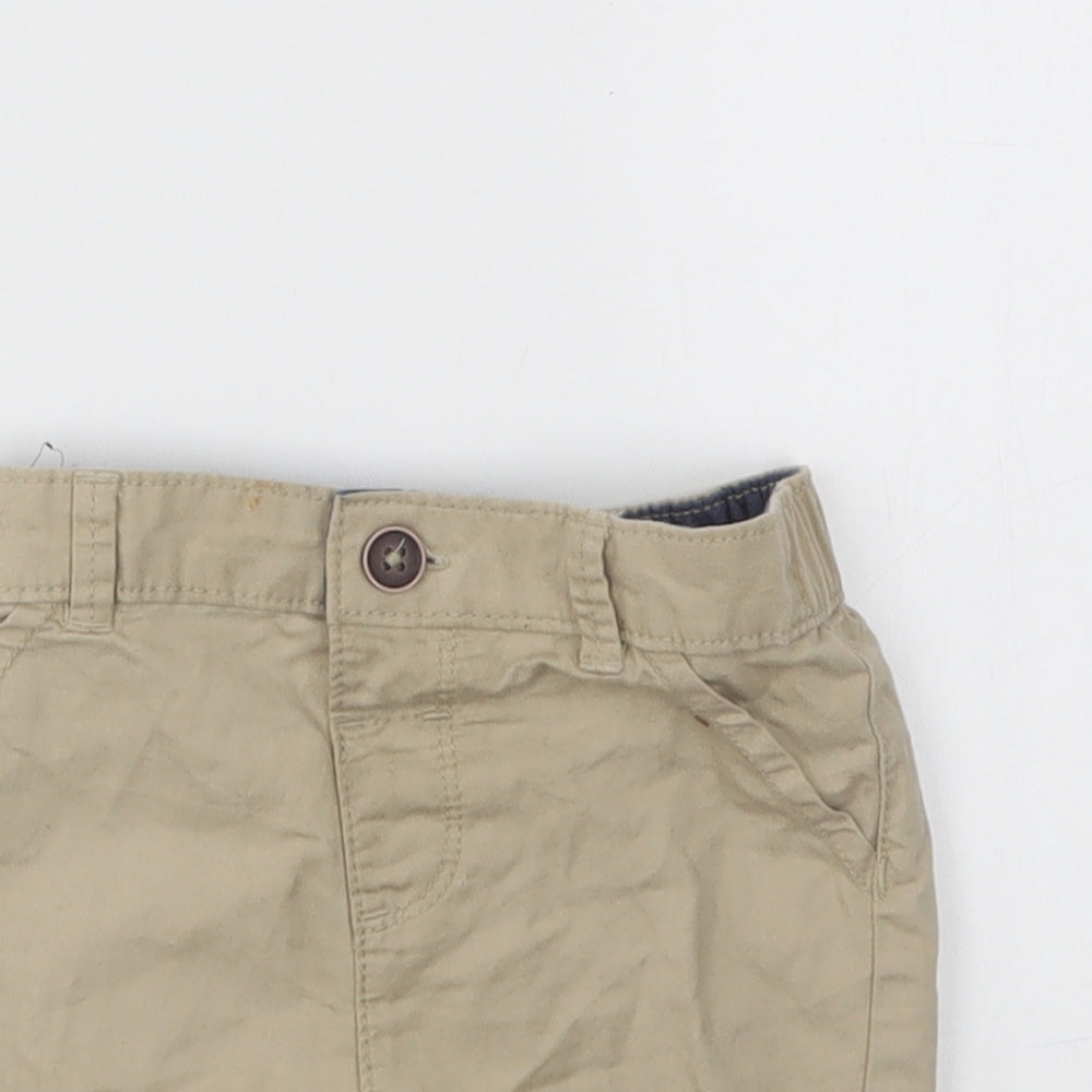 FRED &FLO Boys Beige   Capri Trousers Size 6-9 Months