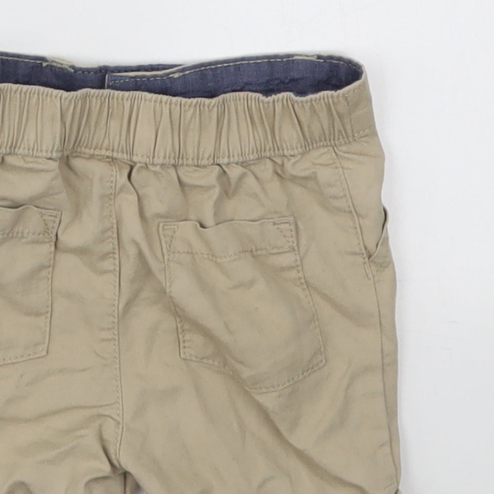 FRED &FLO Boys Beige   Capri Trousers Size 6-9 Months