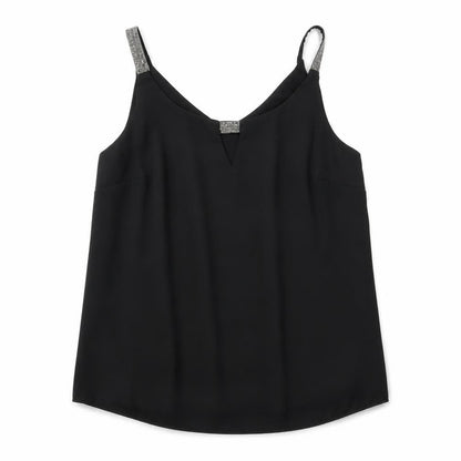 Womens UK Size 8 Dorothy Perkins Black Basic Blouse
