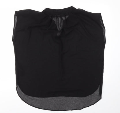 Evans Womens Black   Basic Blouse Size 14