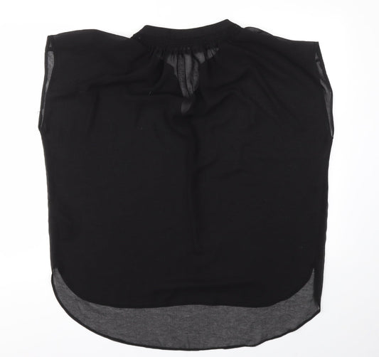 Evans Womens Black   Basic Blouse Size 14