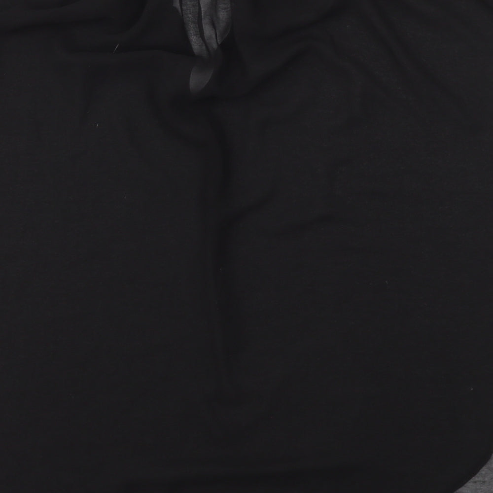 Evans Womens Black   Basic Blouse Size 14