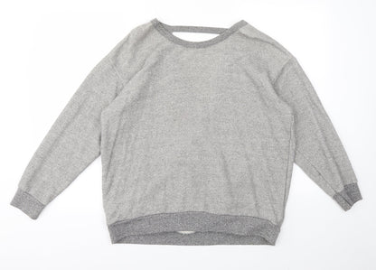 Light before dark Womens Grey   Pullover Jumper Size S