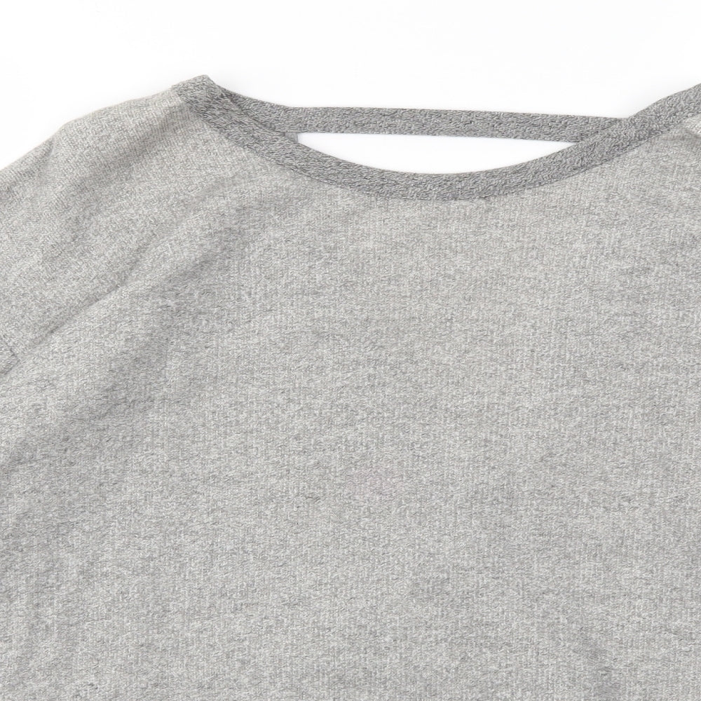 Light before dark Womens Grey   Pullover Jumper Size S