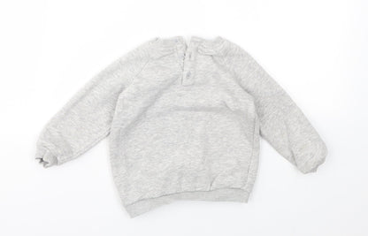 Nutmeg Girls Green   Pullover Jumper Size 9-12 Months