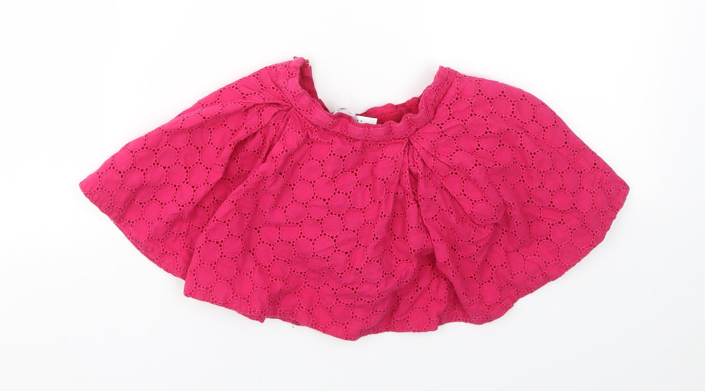 RYKIEL Girls Pink   Flare Skirt Size 6 Years
