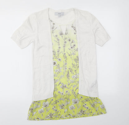 Womens UK Size 8 NEXT Multicoloured Basic T-Shirt
