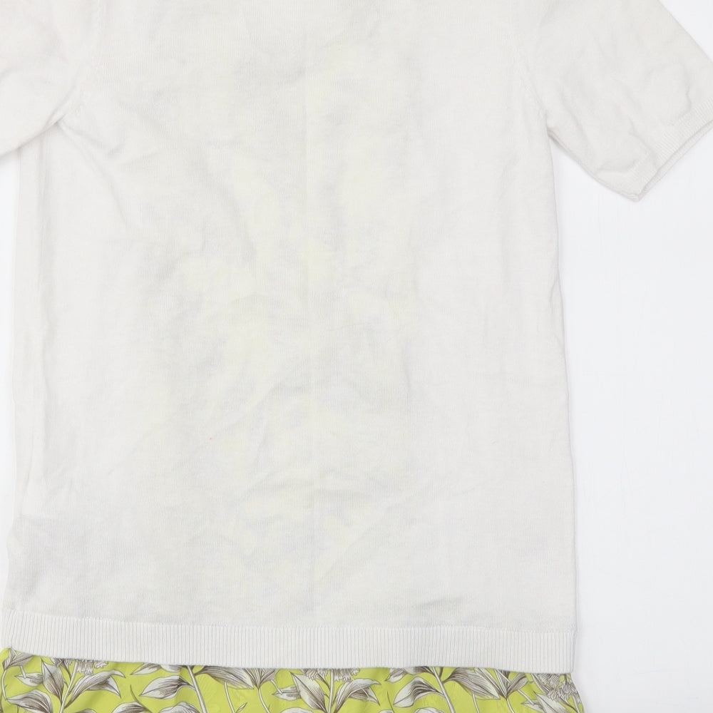 Womens UK Size 8 NEXT Multicoloured Basic T-Shirt