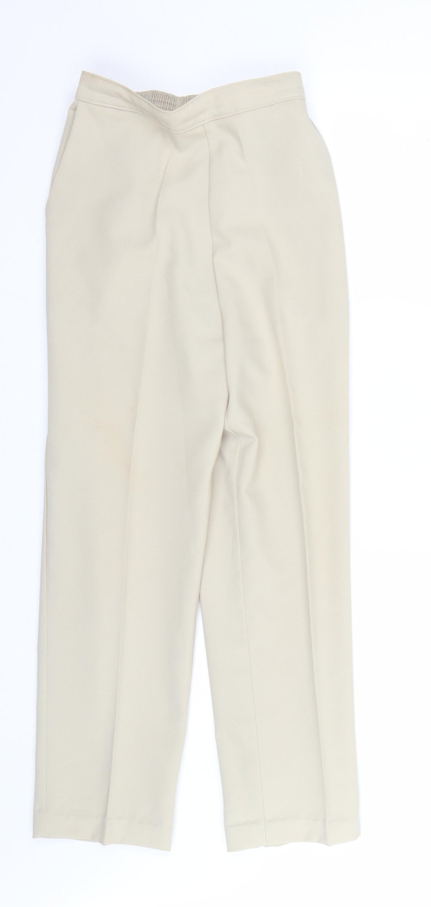 Saria of Manchester Womens Beige   Trousers  Size 12 L24 in