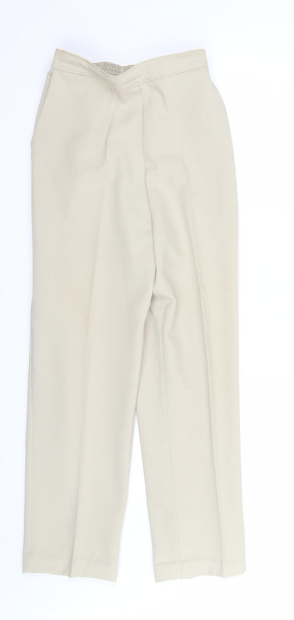 Saria of Manchester Womens Beige   Trousers  Size 12 L24 in