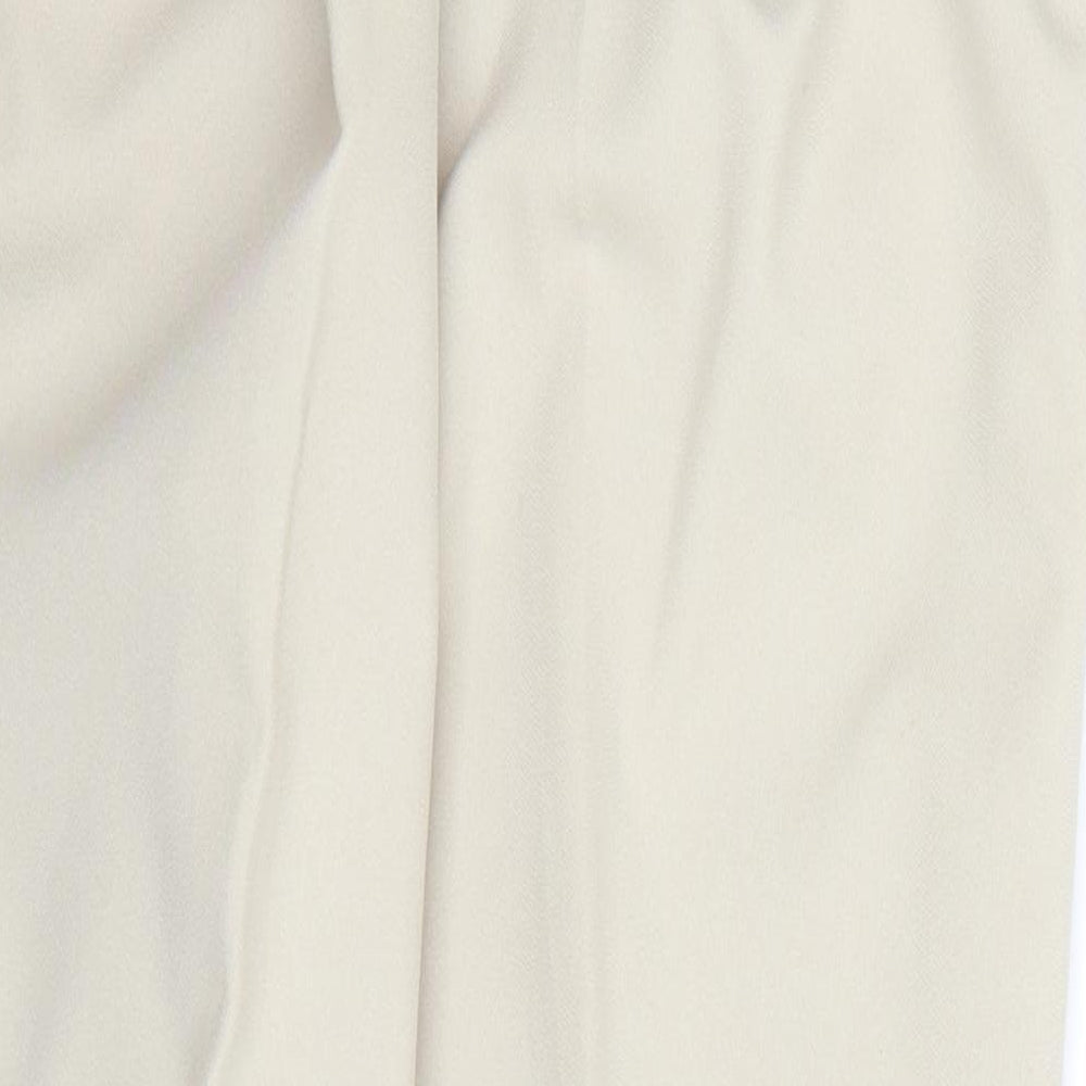 Saria of Manchester Womens Beige   Trousers  Size 12 L24 in