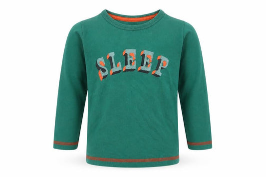 M&S Boys Green   Cami Pyjama Top Size 12-18 Months