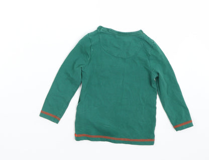 M&S Boys Green   Cami Pyjama Top Size 12-18 Months