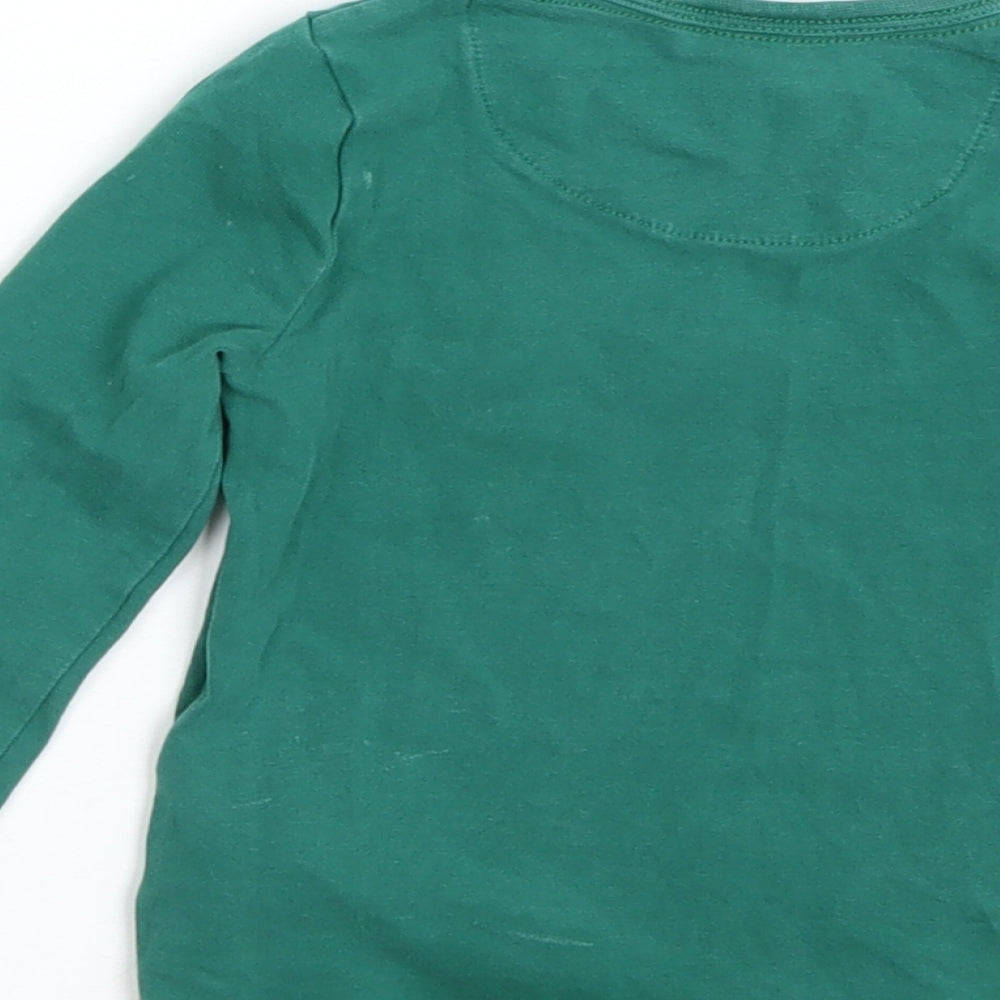 M&S Boys Green   Cami Pyjama Top Size 12-18 Months