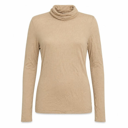 Womens UK Size 10 M&S Brown Basic T-Shirt