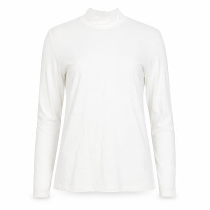 Womens UK Size L Shien White Basic T-Shirt