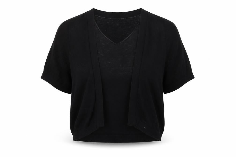 Womens UK Size L Woolworths Black Cape Jumper