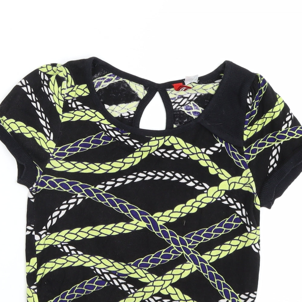 Womens UK Size 10 H&M Multicoloured Pullover Jumper