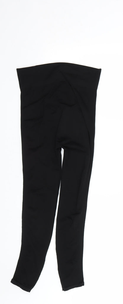 H&M Womens Black   Compression Leggings Size M L22 in