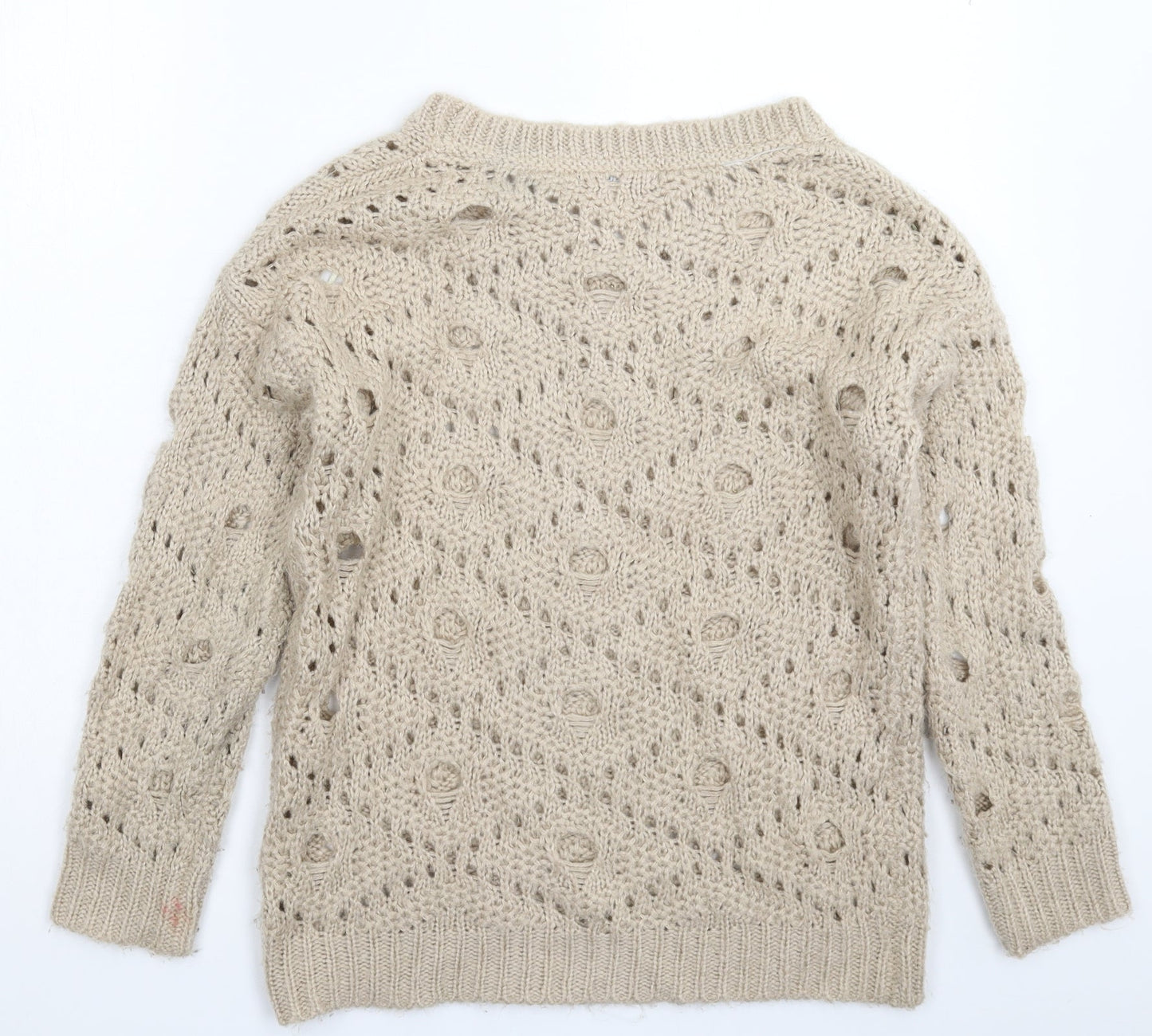 Womens UK Size 8 Atmosphere Grey Pullover Jumper