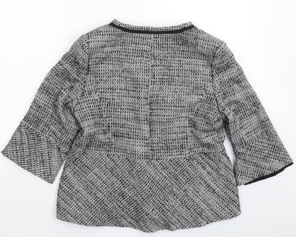 ELVI Womens Grey   Jacket  Size 16