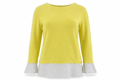Womens UK Size 12 NEXT Yellow Pullover Jumper