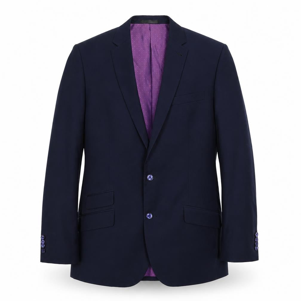 Mens UK Size 44 Greenwoods Regular Blue Suit Jacket