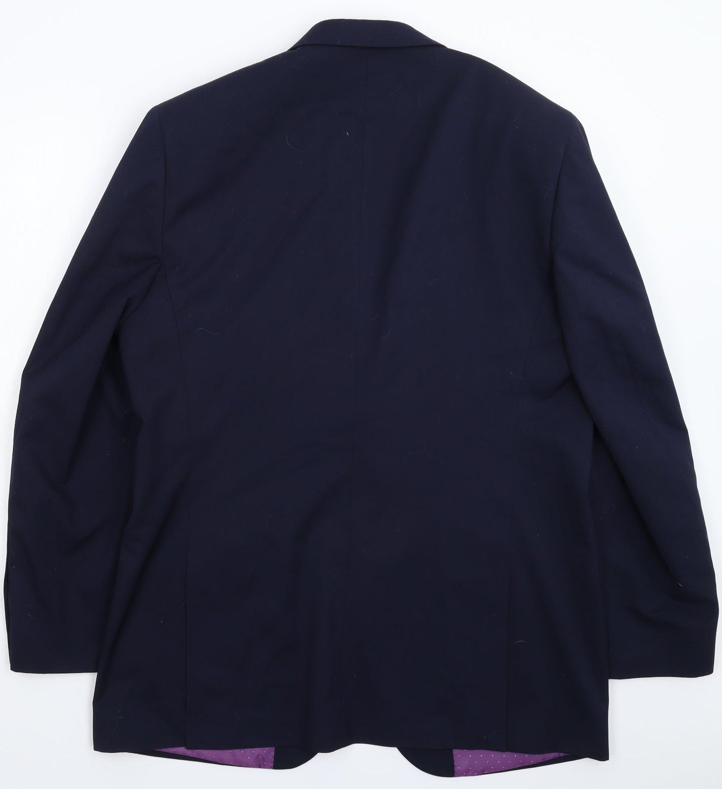 Mens UK Size 44 Greenwoods Regular Blue Suit Jacket