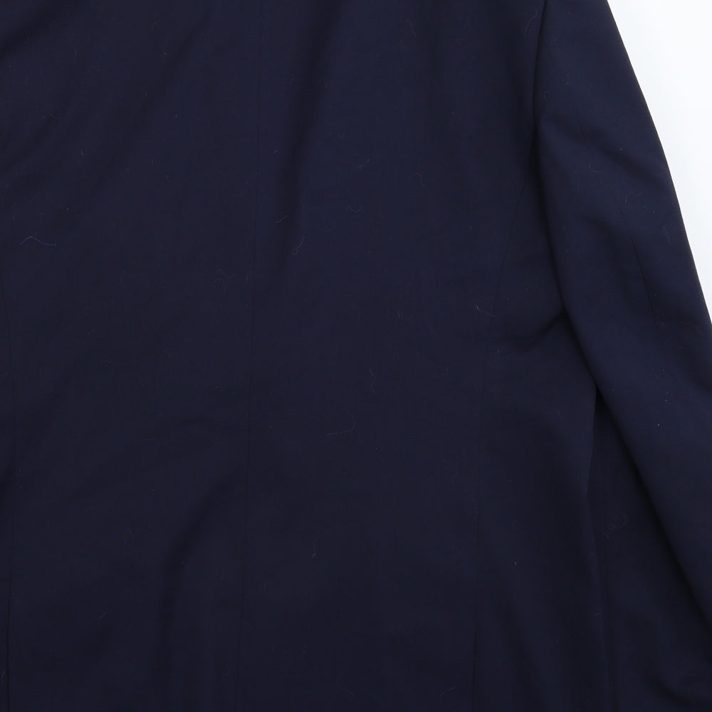 Mens UK Size 44 Greenwoods Regular Blue Suit Jacket